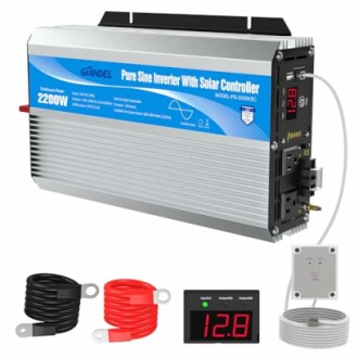 GIANDEL 2200W Pure Sine Wave Power Inverter